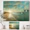 Designart - Coastal Pastel Horizon - Nautical & Coastal Canvas Art